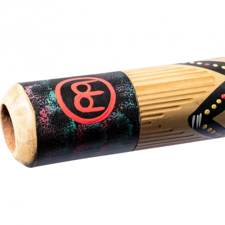 Meinl DDG1-BR Bamboo Didgeridoo (Brown Painted/Carved)<br>Fotoğraf: 4/5
