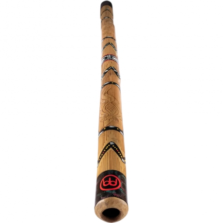 Meinl DDG1-BR Bamboo Didgeridoo (Brown Painted/Carved)<br>Fotoğraf: 5/5