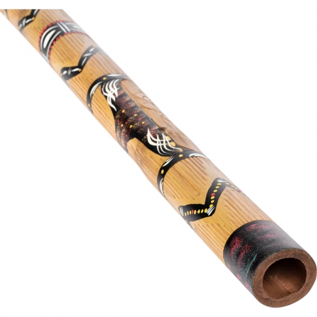 Meinl DDG1-BR Bamboo Didgeridoo (Brown Painted/Carved)<br>Fotoğraf: 3/5