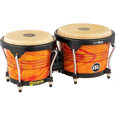 Meinl FWB190AF Free Ride Series 6.75" / 8" Bongo Set (Amber Flame)<br>Fotoğraf: 1/6