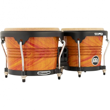 Meinl FWB190AF Free Ride Series 6.75" / 8" Bongo Set (Amber Flame)<br>Fotoğraf: 5/6