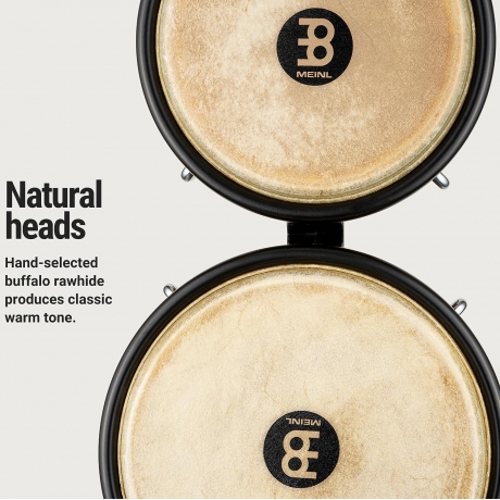 Meinl FWB190ATB-M Free Ride Series 6.75" / 8" Bongo Set (Antique Tobacco Burst)<br>Fotoğraf: 3/6