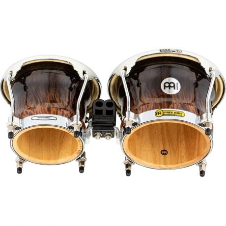 Meinl FWB400BB Free Ride Series 7''/ 8.5'' Bongo Set (Brown Burl)<br>Fotoğraf: 4/6