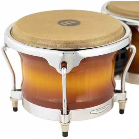 Meinl FWB400GAB Free Ride Series 7''/ 8.5'' Bongo Set (Gold Amber Sunburst)<br>Fotoğraf: 6/6