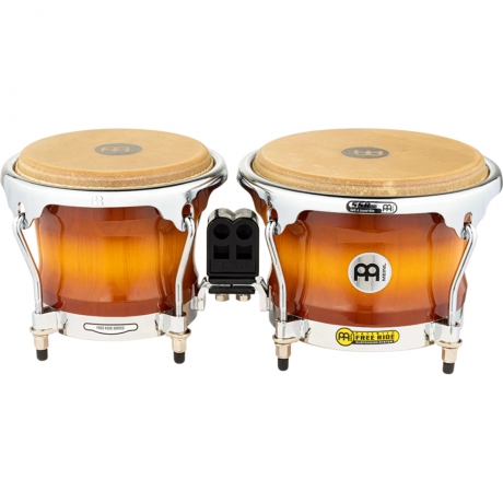 Meinl FWB400GAB Free Ride Series 7''/ 8.5'' Bongo Set (Gold Amber Sunburst)<br>Fotoğraf: 2/6
