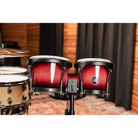 Meinl HB100WRB 6.75''/ 8'' Bongo Set (Wine Red Burst)<br>Fotoğraf: 7/7
