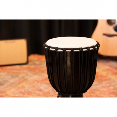 Meinl HDJ1-L Carving African Style 12" Djembe (Dark Brown)<br>Fotoğraf: 9/10