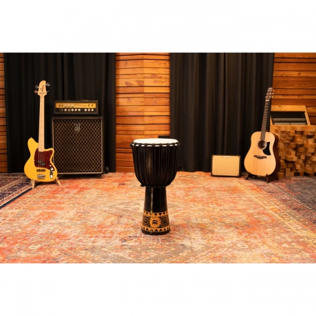 Meinl HDJ1-L Carving African Style 12" Djembe (Dark Brown)<br>Fotoğraf: 10/10