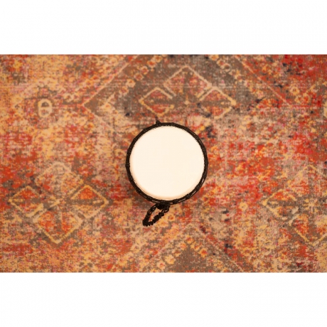 Meinl HDJ1-M Carving African Style 10" Djembe (Dark Brown)<br>Fotoğraf: 8/10