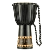 Meinl HDJ1-M Carving African Style 10" Djembe (Dark Brown)<br>Fotoğraf: 2/10