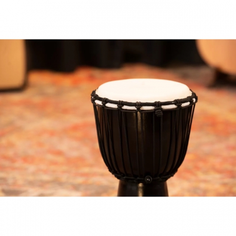 Meinl HDJ1-S Carving African Style 8" Djembe (Dark Brown)<br>Fotoğraf: 9/10