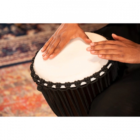 Meinl HDJ1-XL Carving African Style 13" Djembe (Dark Brown)<br>Fotoğraf: 7/10