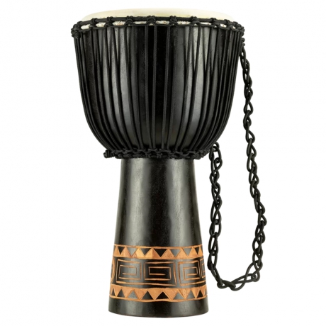 Meinl HDJ1-XL Carving African Style 13" Djembe (Dark Brown)<br>Fotoğraf: 2/10