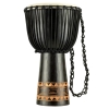 Meinl HDJ1-XL Carving African Style 13" Djembe (Dark Brown)<br>Fotoğraf: 2/10