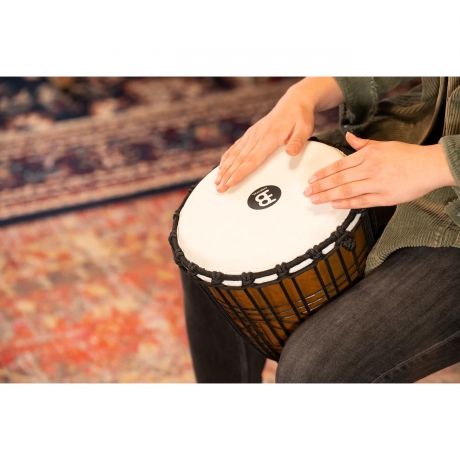 Meinl HDJ17-M Artifact Series 10" Djembe  (Wood Brown)<br>Fotoğraf: 7/10