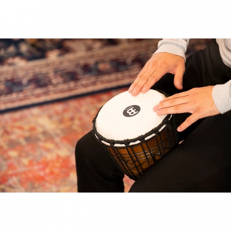 Meinl HDJ17-S Artifact Series 8" Djembe (Wood Brown)<br>Fotoğraf: 7/10