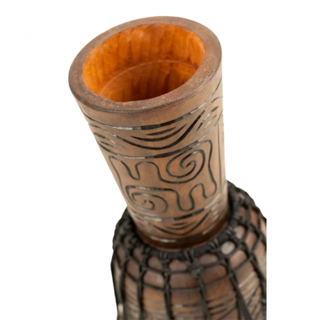 Meinl HDJ17-S Artifact Series 8" Djembe (Wood Brown)<br>Fotoğraf: 5/10