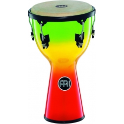 Meinl HDJ400MC Multicolor Fiberglass Dancing 12" Djembe