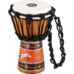Meinl HDJ5-XXS African Style XX-Small Djembe (Brown Python Design)