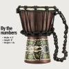 Meinl HDJ6-XXS African Style XX-Small Djembe (Dark Brown)<br>Fotoğraf: 2/6