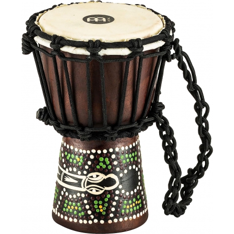 Meinl HDJ6-XXS African Style XX-Small Djembe (Dark Brown)<br>Fotoğraf: 1/6
