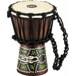 Meinl HDJ6-XXS African Style XX-Small Djembe (Dark Brown)