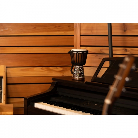 Meinl HDJ6-XXS African Style XX-Small Djembe (Dark Brown)<br>Fotoğraf: 6/6