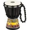 Meinl HDJ7-XXS African Style XX-Small Djembe (Black Gecko Design)<br>Fotoğraf: 1/6