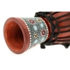 Meinl HDJ8-XXS African Style XX-Small Djembe (Red Flower Desing)<br>Fotoğraf: 5/6