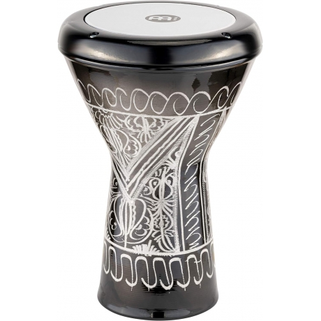 Meinl HE-2018 6" X 12" Soprano Darbuka (Hand Engraved, Aluminum)<br>Fotoğraf: 1/1