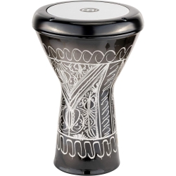 Meinl HE-2018 6" X 12" Soprano Darbuka (Hand Engraved, Aluminum)