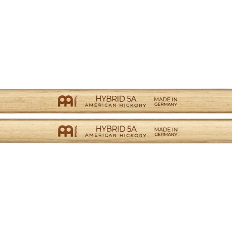 Meinl Hickory Hybrid Wood Tip 5A Baget<br>Fotoğraf: 3/4