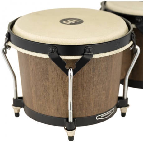 Meinl HTB100WB-M 6.75''/ 8'' Bongo Set (Walnut Brown)<br>Fotoğraf: 6/7