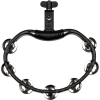 Meinl HTMT2BK Stainless Steel Jingle Headliner Range Mounted Tamburin<br>Fotoğraf: 2/6