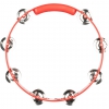 Meinl HTT10R Stainless Steel Jingle 2-rows 10" Tour Tamburin (Kırmızı)<br>Fotoğraf: 2/8