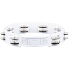 Meinl HTT10WH Stainless Steel Jingle 2-rows 10" Tour Tamburin (Beyaz)<br>Fotoğraf: 2/7