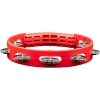 Meinl HTT8R Stainless Steel Jingle 1-Row 8" Tour Tamburin (Kırmızı)<br>Fotoğraf: 4/6