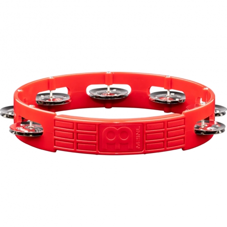 Meinl HTT8R Stainless Steel Jingle 1-Row 8" Tour Tamburin (Kırmızı)<br>Fotoğraf: 3/6