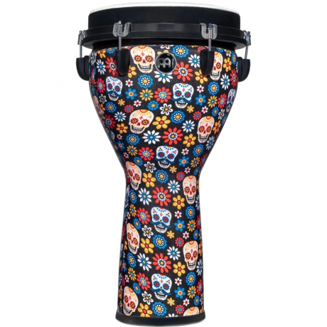 Meinl JD12DA Jumbo Series 12" Djembe (Day Of The Dead White)<br>Fotoğraf: 2/5