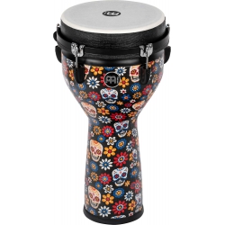 Meinl Jumbo Series 10" Synthetic Djembe (Day Of The Dead)