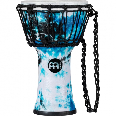 Meinl Junior 7" Djembe (Galactic Blue Tie Dye)<br>Fotoğraf: 2/9