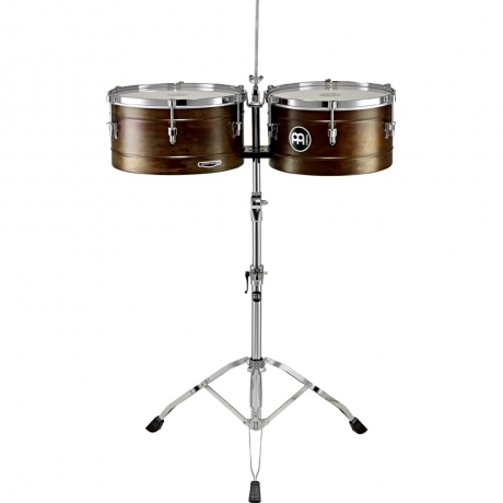 Meinl Marathon Series Standlı 14+15" Timbale (Rusty Retro Antique Finish)<br>Fotoğraf: 1/1