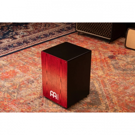Meinl MCAJ100BK-TRF Frontplate Cajon (Tango Red Fade)<br>Fotoğraf: 8/10