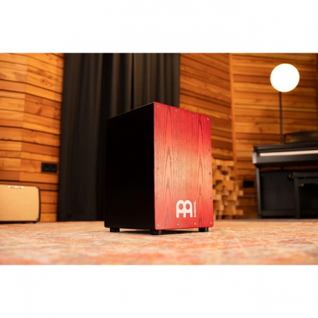 Meinl MCAJ100BK-TRF Frontplate Cajon (Tango Red Fade)<br>Fotoğraf: 10/10