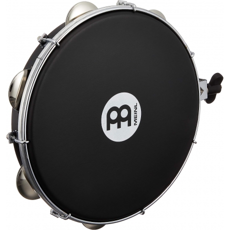 Meinl PA10A-BK-NH-H Pandeiro Black Napa Head Abs Mountable 10" Tamburin<br>Fotoğraf: 1/2
