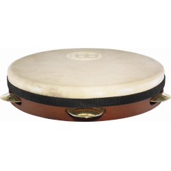 Meinl PA10AB-M 10" Keçi Derisi Pandeiro Tamburin (Antique Brown)
