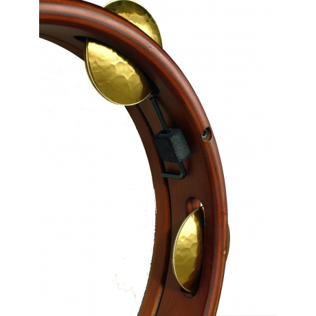 Meinl PA10AB-M 10" Keçi Derisi Pandeiro Tamburin (Antique Brown)<br>Fotoğraf: 2/2