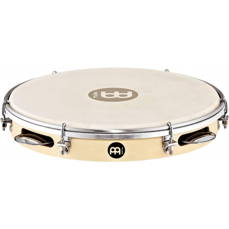 Meinl PA10PW-M Pandeiro 10" Tamburin (Antique Brown)<br>Fotoğraf: 1/1