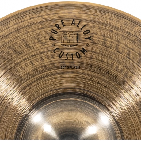 Meinl PAC10S 10" Pure Alloy Custom Splash Zil<br>Fotoğraf: 4/6