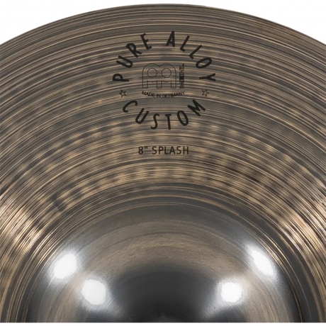 Meinl PAC8S 8" Pure Alloy Custom Splash Zil<br>Fotoğraf: 4/6